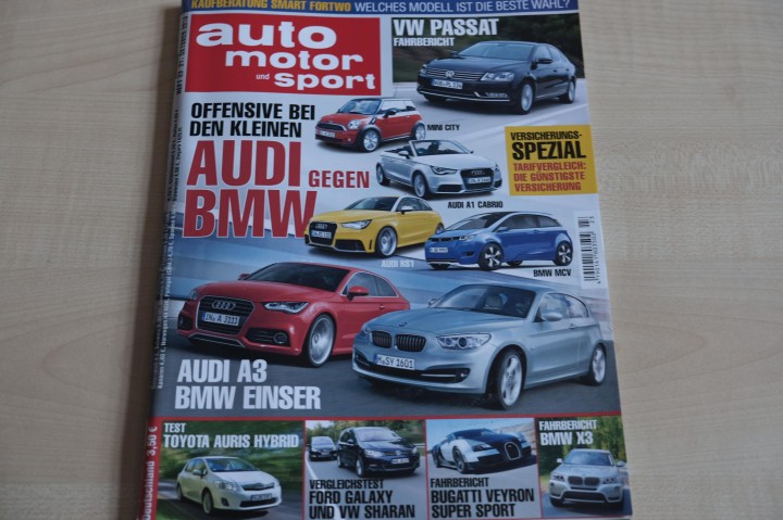 Deckblatt Auto Motor und Sport (23/2010)
